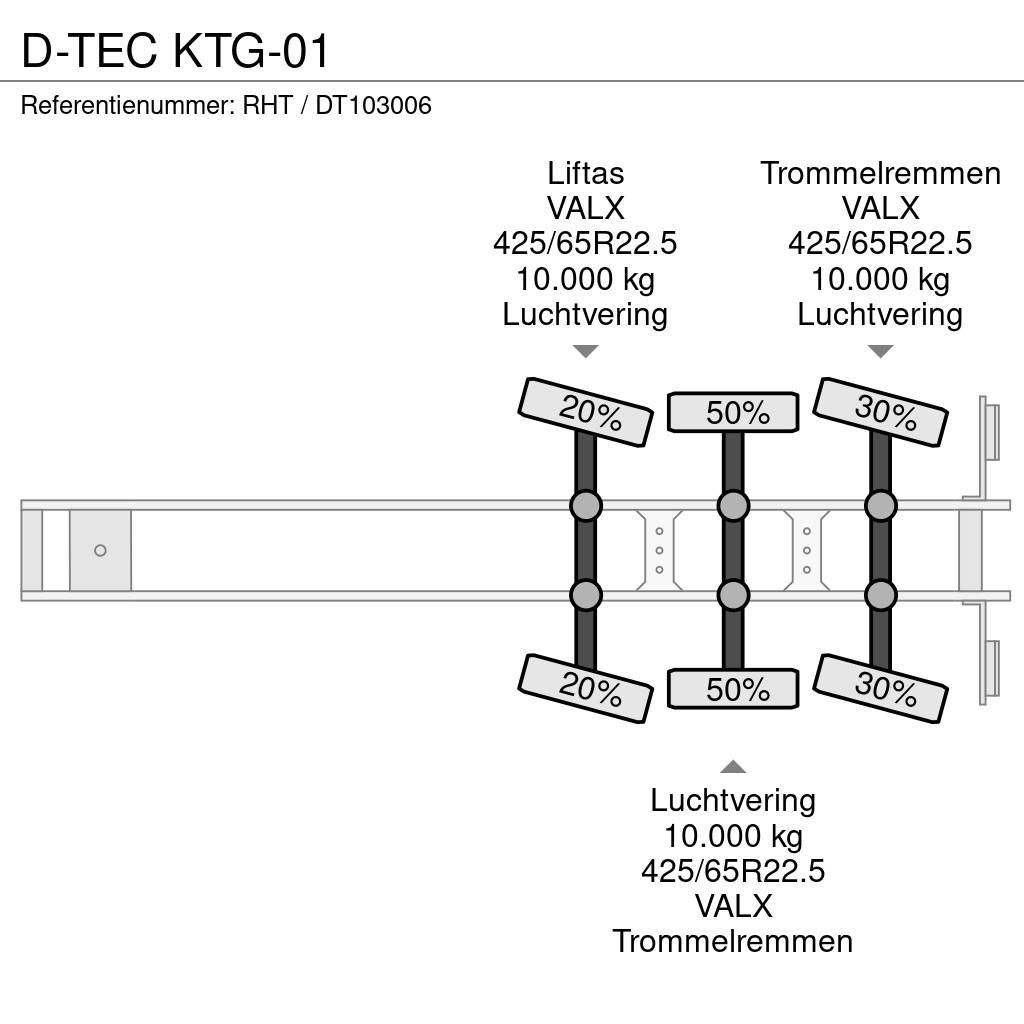 D-tec KTG-01 Semirimorchi a cassone ribaltabile
