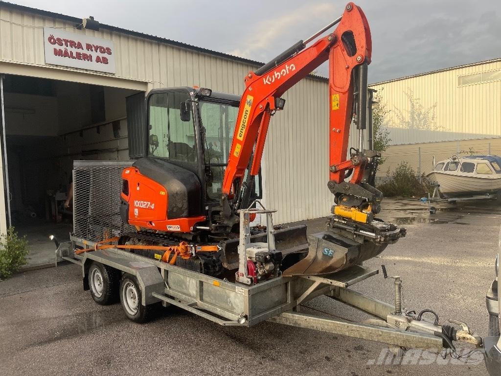 Kubota KX 027 Miniescavatori