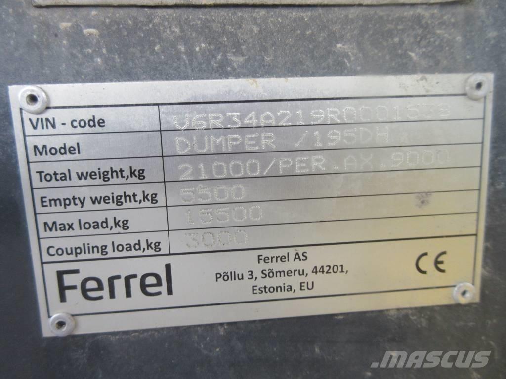Ferrel 195 DH Rimorchi ribaltabili