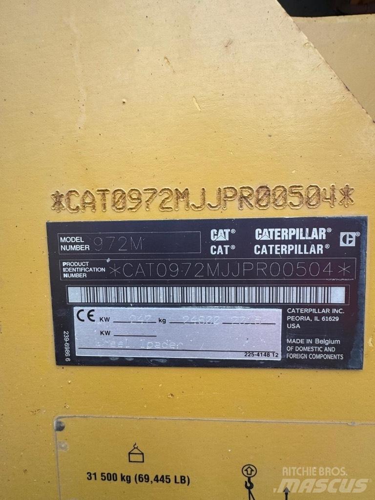 CAT 972 M Pale gommate