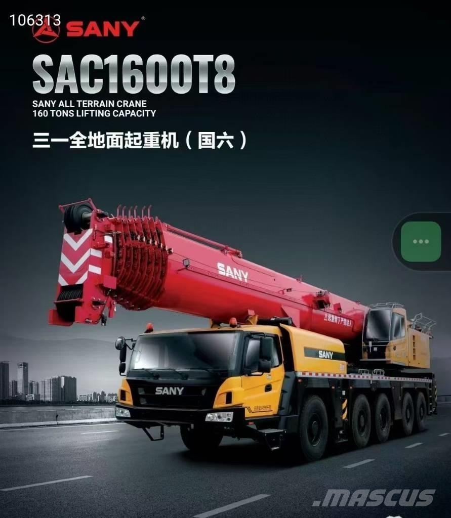 Sany SANY 160 Tons Gru per tutti i terreni