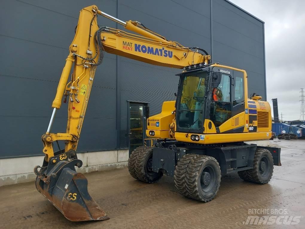 Komatsu PW180-11E0 Escavatori gommati