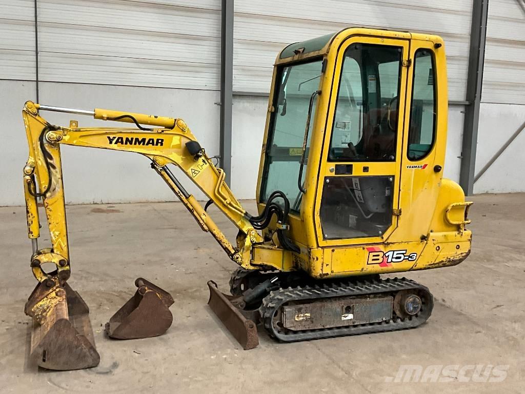 Yanmar B 15 Miniescavatori