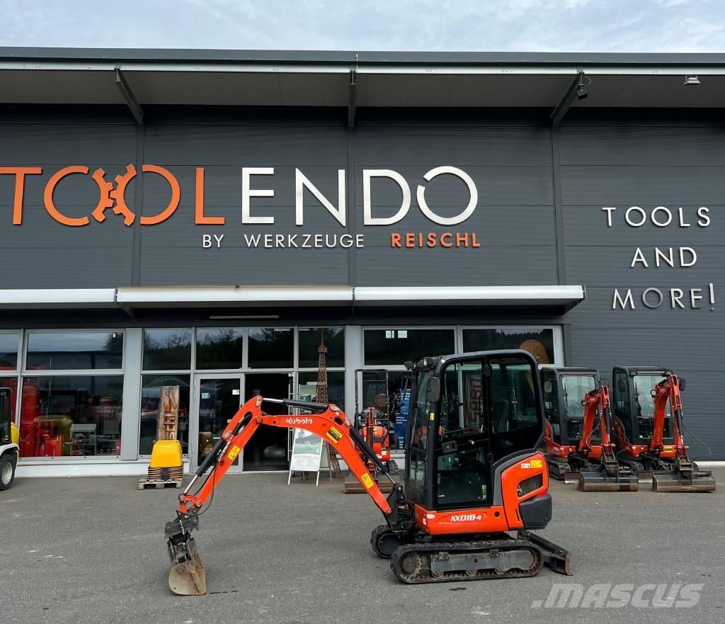 Kubota KX 018-4 Miniescavatori