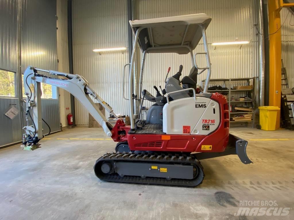 Takeuchi TB 216 A Miniescavatori