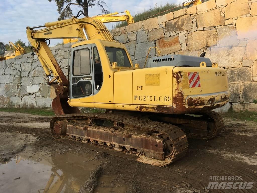 Komatsu PC210LC-6K Escavatori cingolati