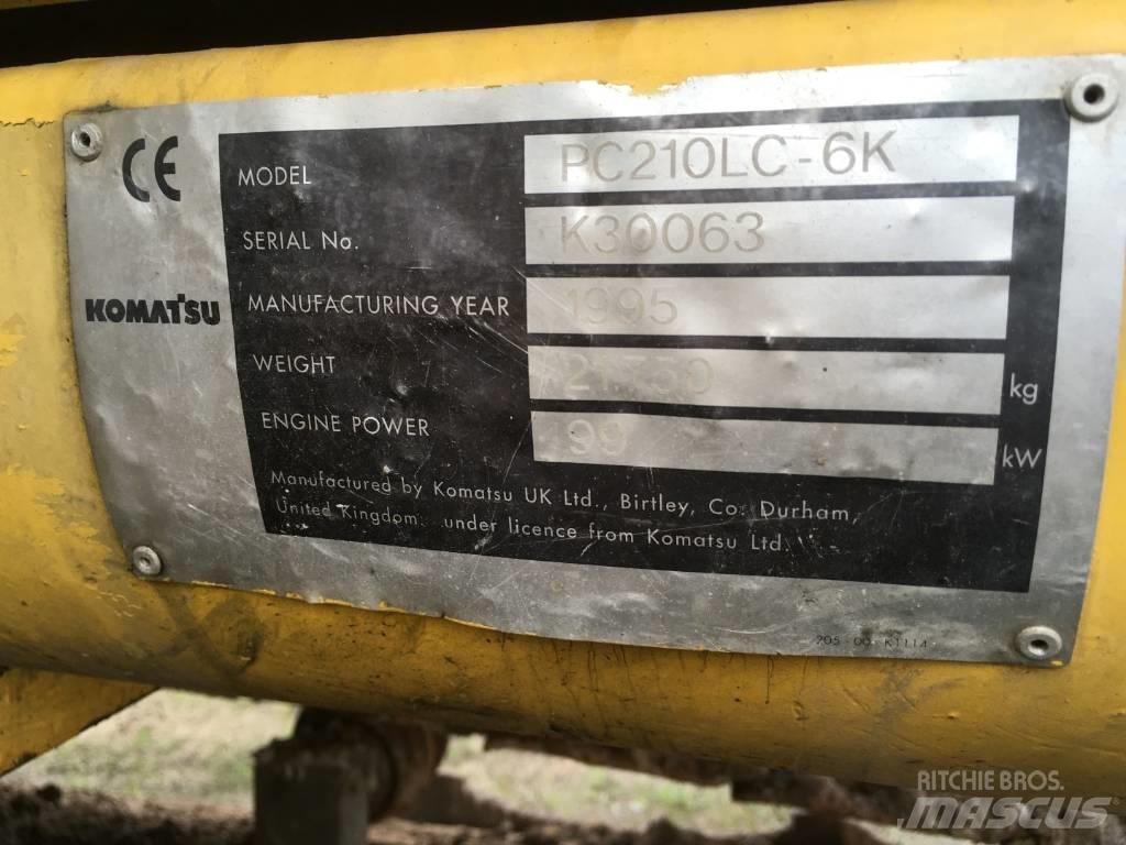 Komatsu PC210LC-6K Escavatori cingolati