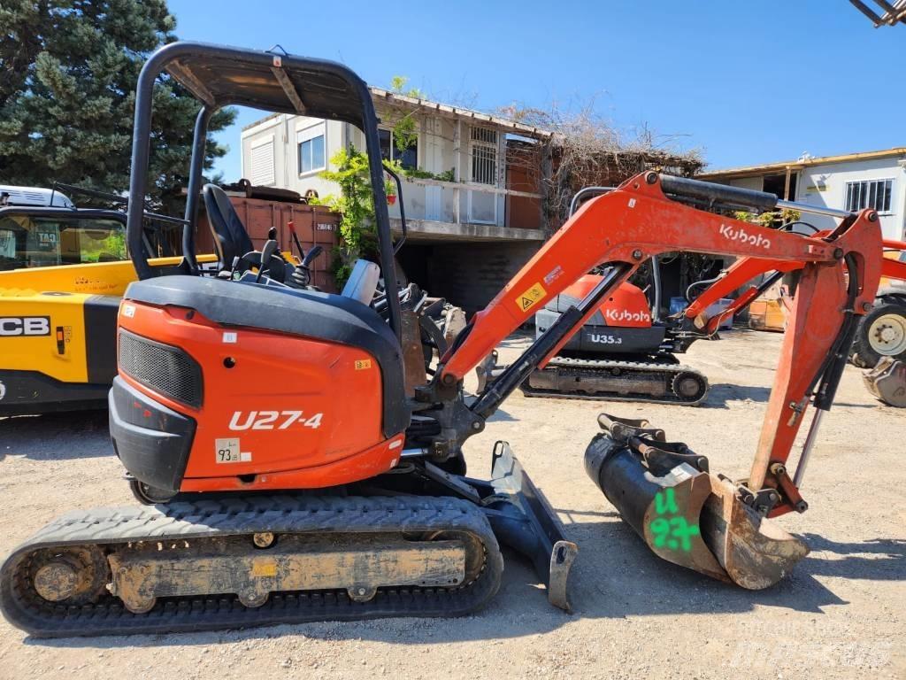 Kubota U 27-4 Miniescavatori