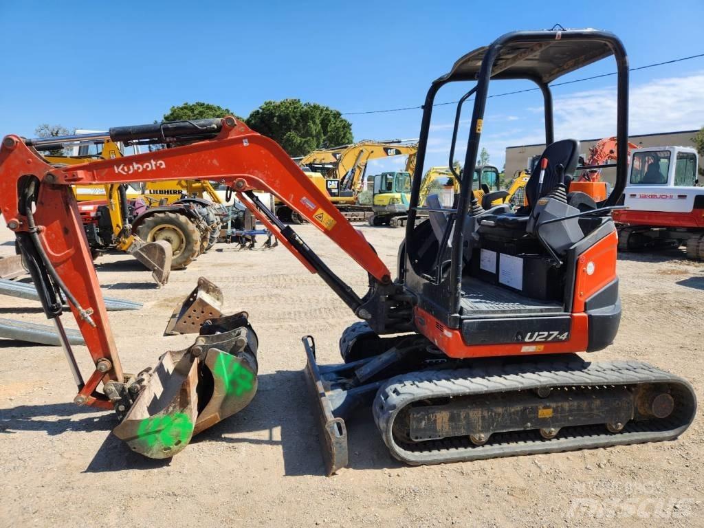 Kubota U 27-4 Miniescavatori