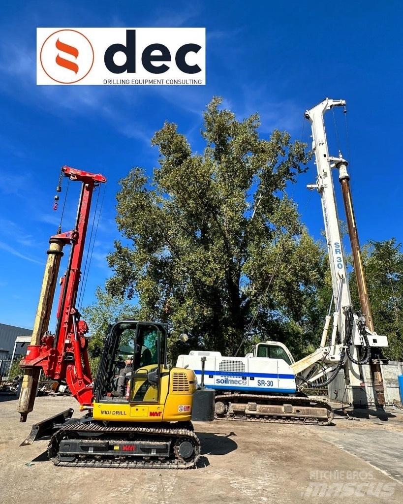 Soilmec SR30 Trivelle per fondazioni