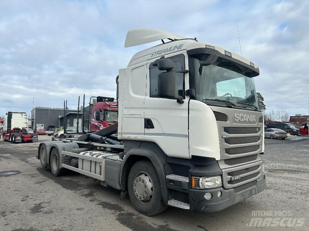 Scania R 450 6x2*4 Camion con gancio di sollevamento