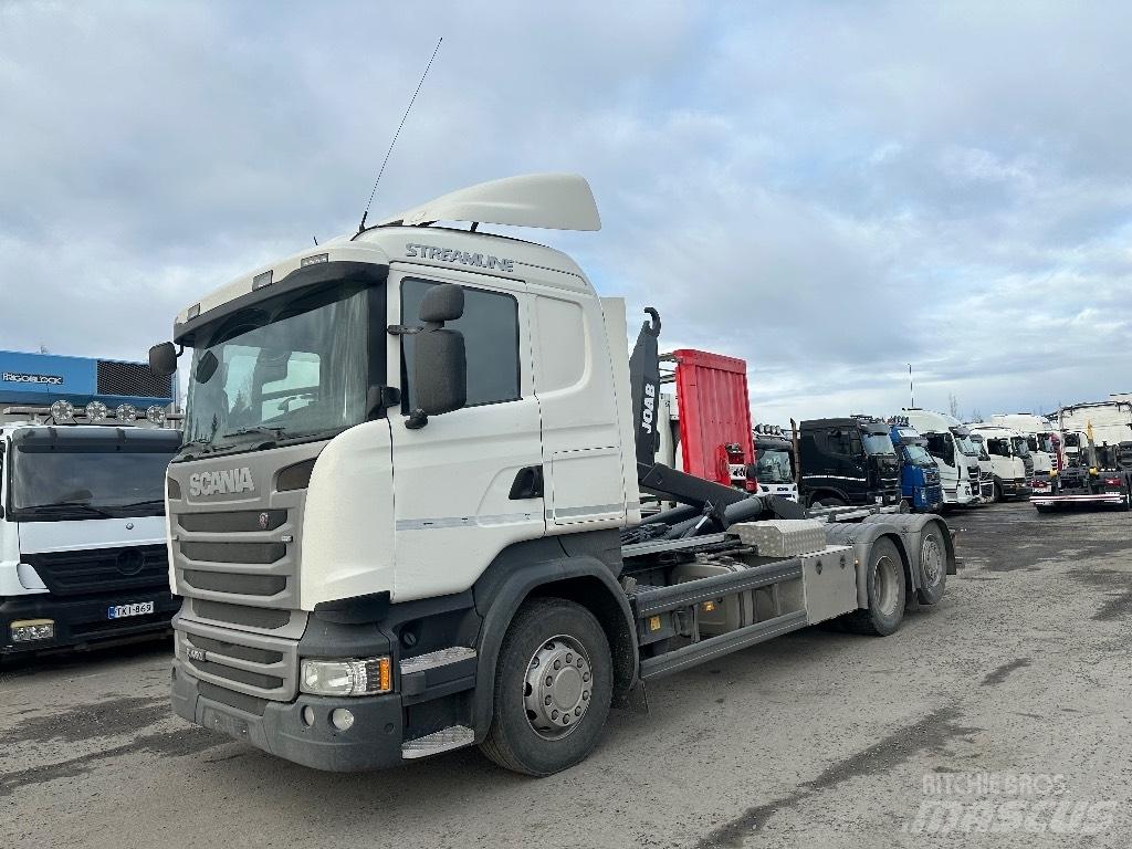 Scania R 450 6x2*4 Camion con gancio di sollevamento