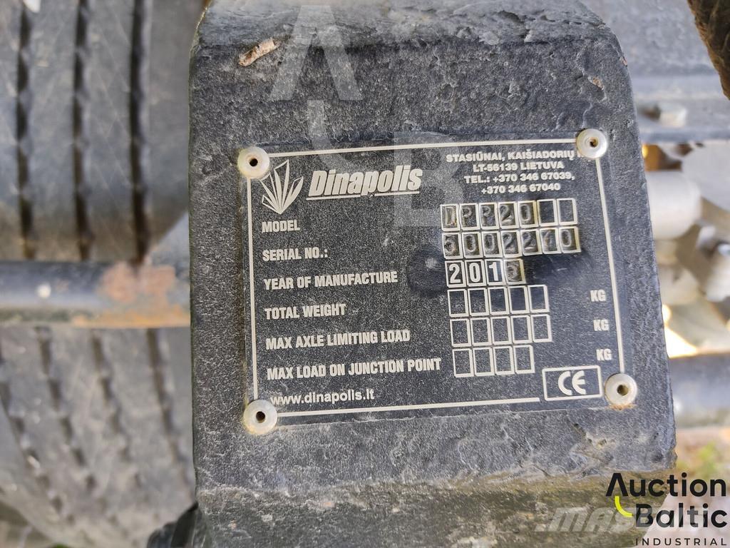 Dinapolis DPP20 Rimorchi ribaltabili