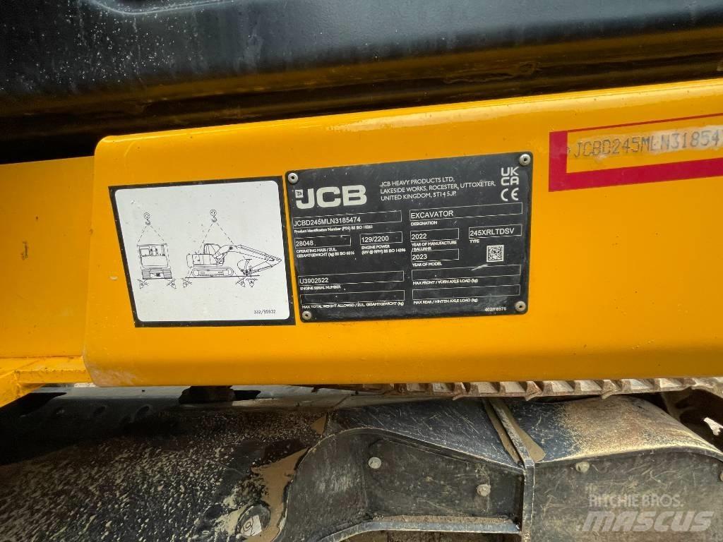 JCB 245 XR Escavatori cingolati
