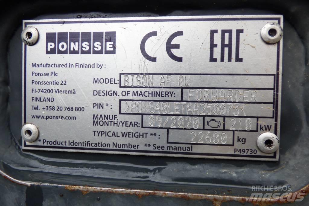 Ponsse Bison AF Forwarder
