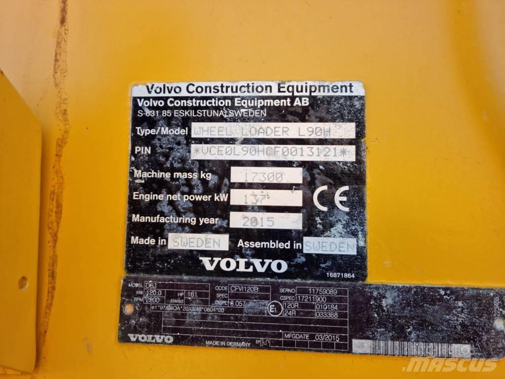 Volvo L 90 H Pale gommate