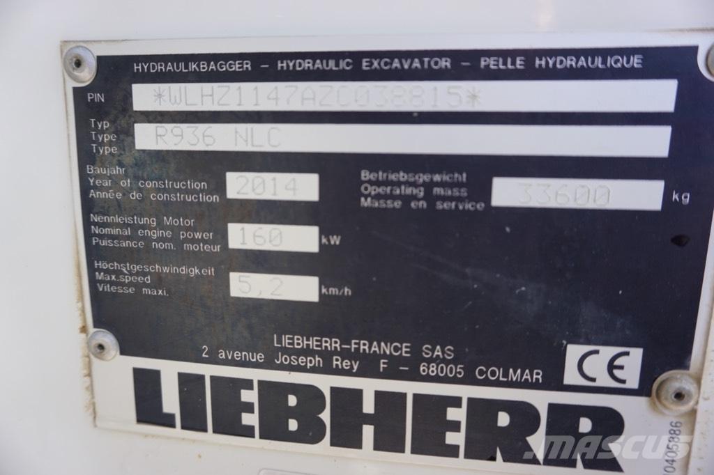 Liebherr R 936 N LC Escavatori cingolati