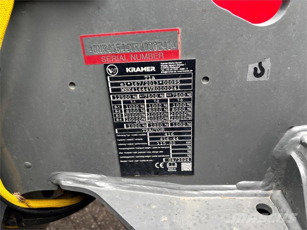 Kramer KT557 Sollevatori telescopici