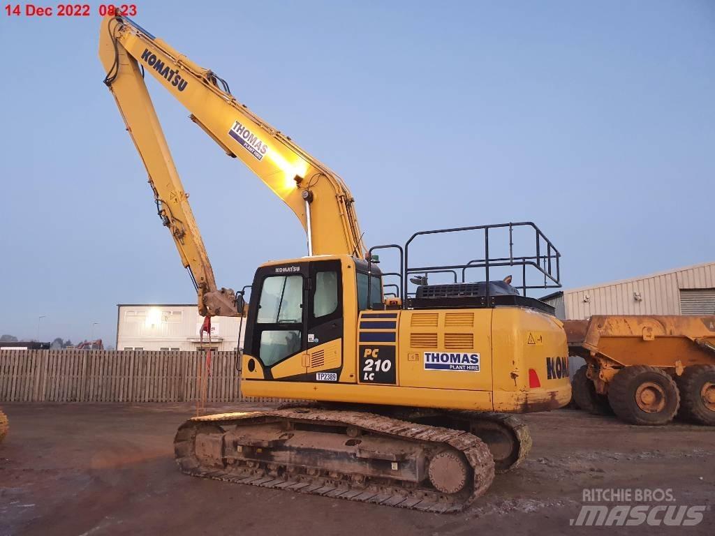 Komatsu PC210LC Escavatori a lunga portata