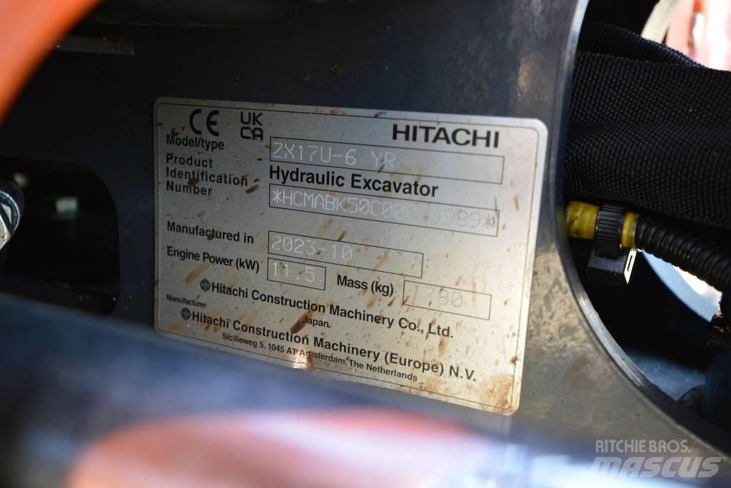 Hitachi ZX 17 U-6 Miniescavatori
