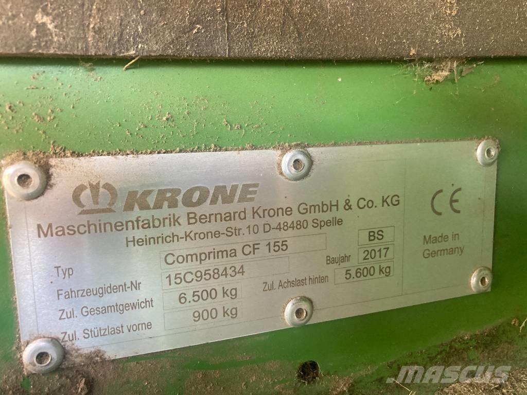 Krone CF155XC Rotopresse