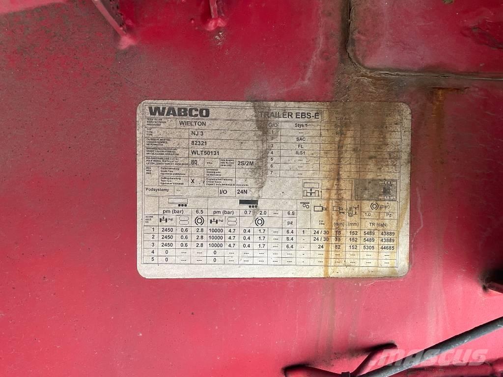 Wielton NJ 3 Rimorchio per il trasporto di veicoli