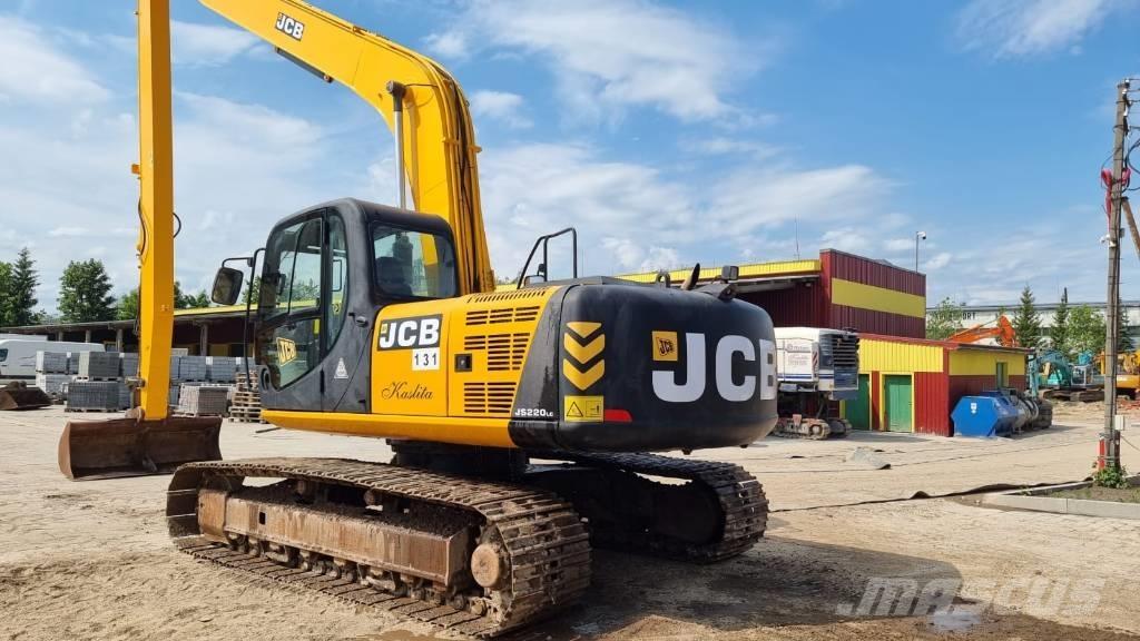 JCB JS220 EXTRA Long Escavatori cingolati