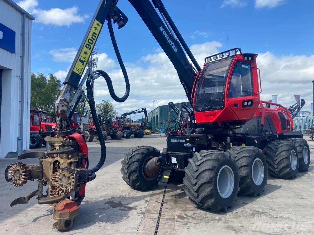 Komatsu 901XC Abbattitrici, Disboscatrici