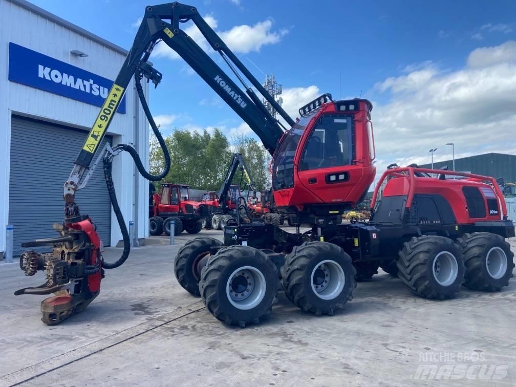 Komatsu 901XC Abbattitrici, Disboscatrici