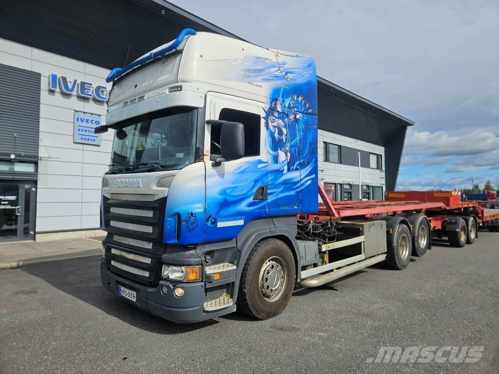 Scania R580 6x2 Camion con gancio di sollevamento