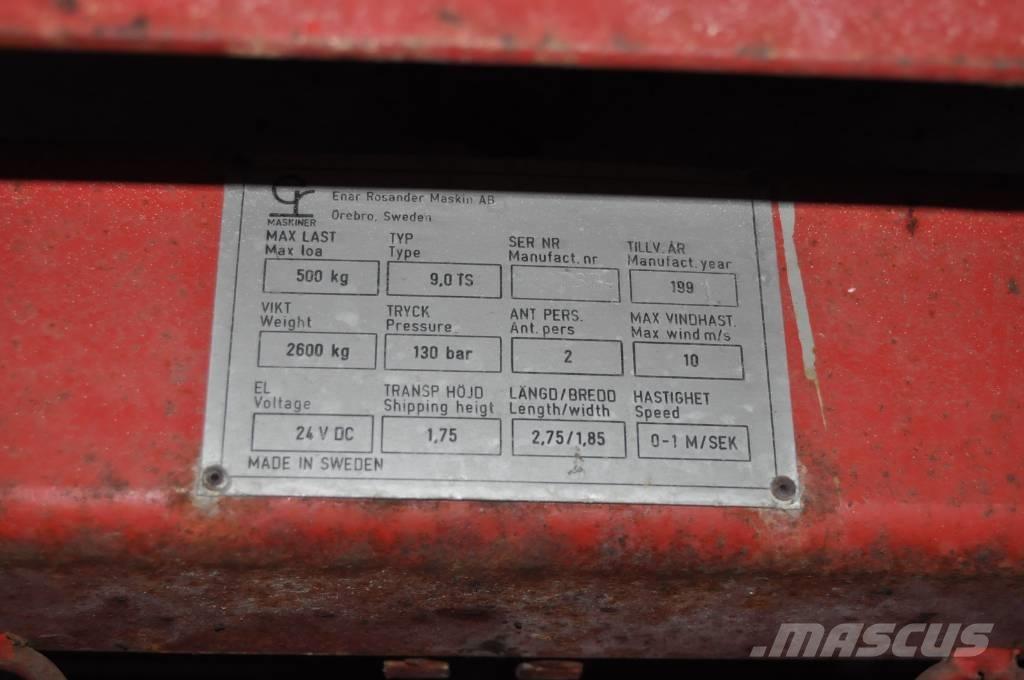 ER 9,0TS SAXLIFT Movimentazione Materiali - Altro