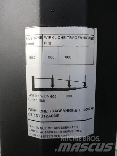 BT SWE 080L Transpallet uomo a terra
