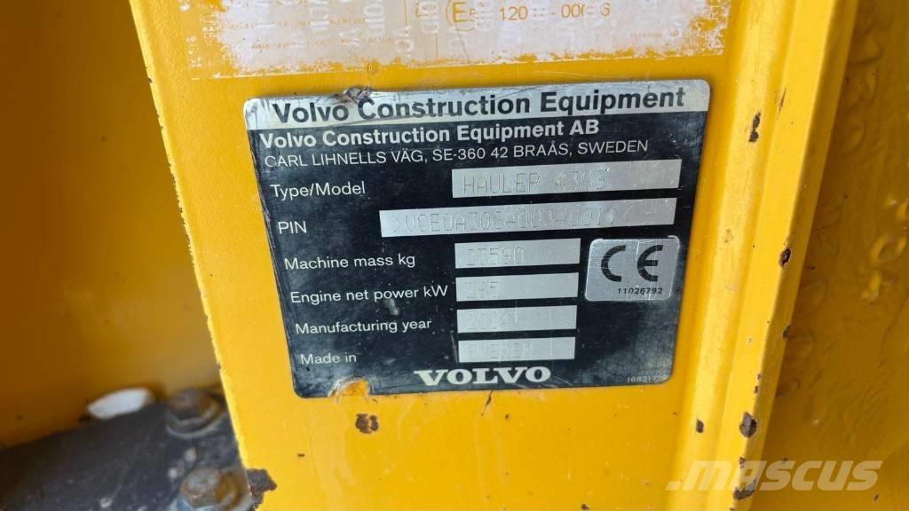 Volvo A 30 G Dumpers articolati