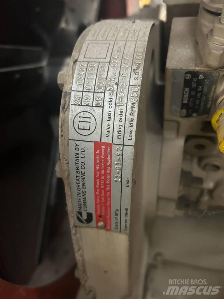 Cummins 6CTA8.3 Generatori diesel