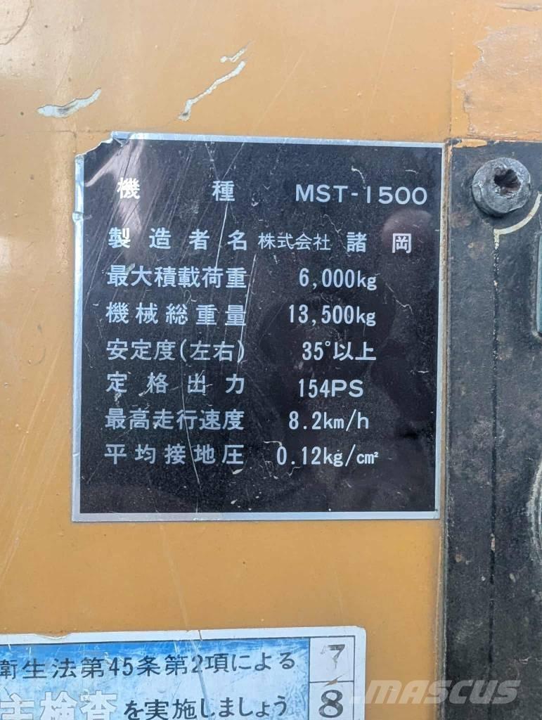 Morooka MST 1500 Dumper cingolati