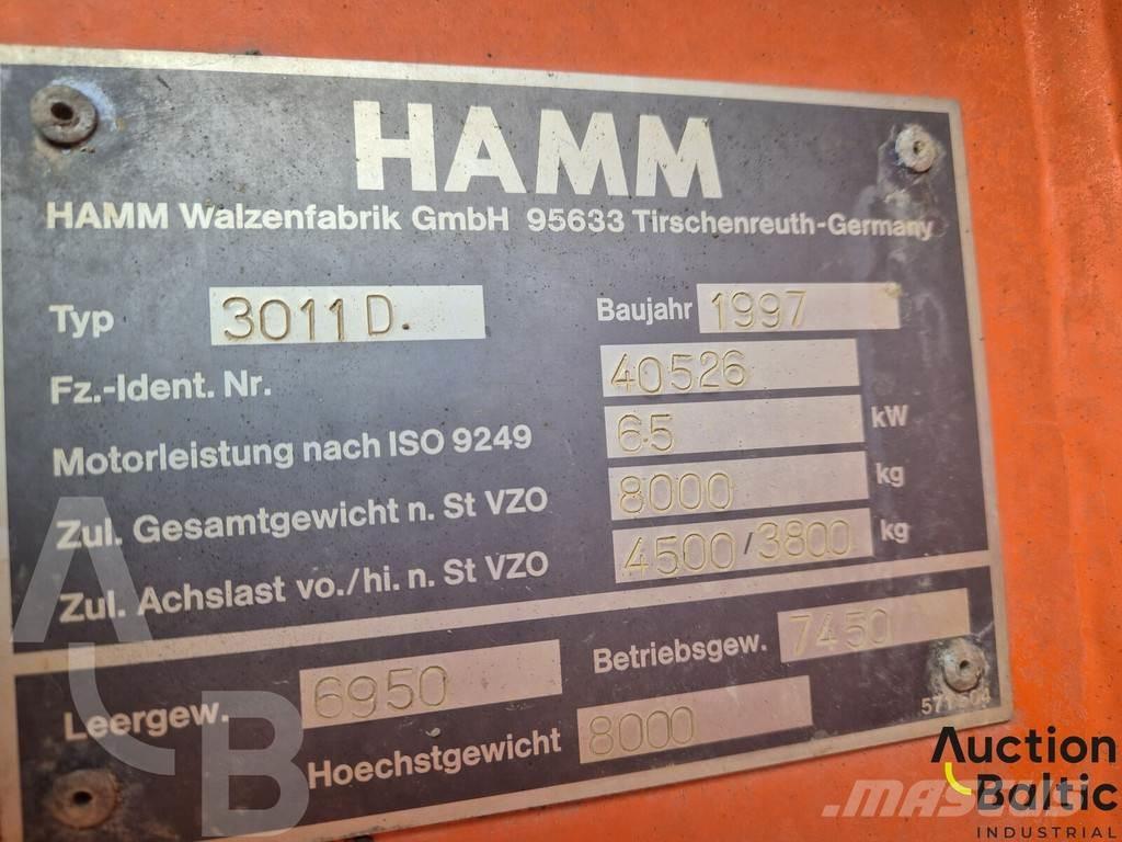 Hamm 3011 D Altri rulli