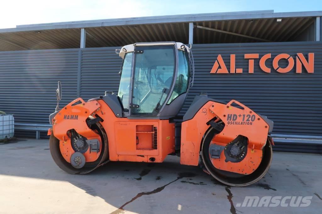 Hamm HD+ 120 VO Rulli a doppio tamburo