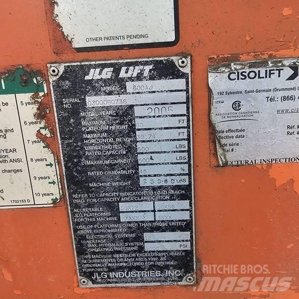 JLG 600AJ Piattaforme a braccio articolato