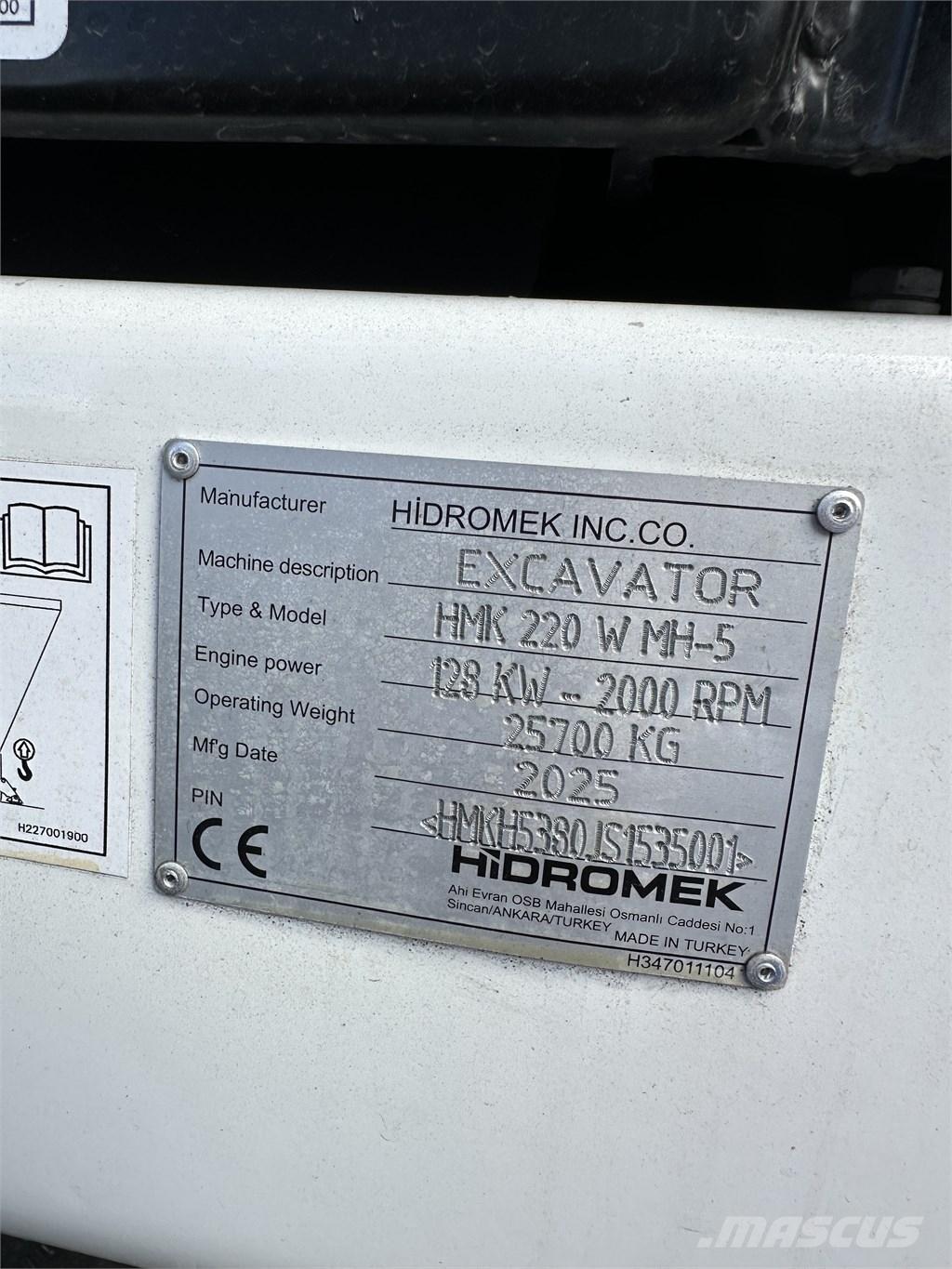 Hidromek 220W MH-5 Movimentazione rifiuti