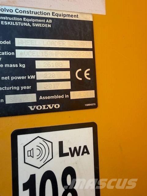 Volvo L 150 H Pale gommate