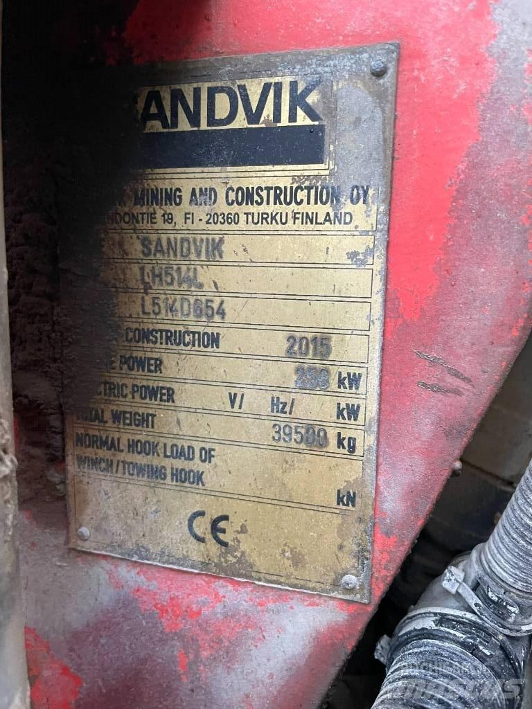 Sandvik LH 514 Caricatrici per miniera sotterranea