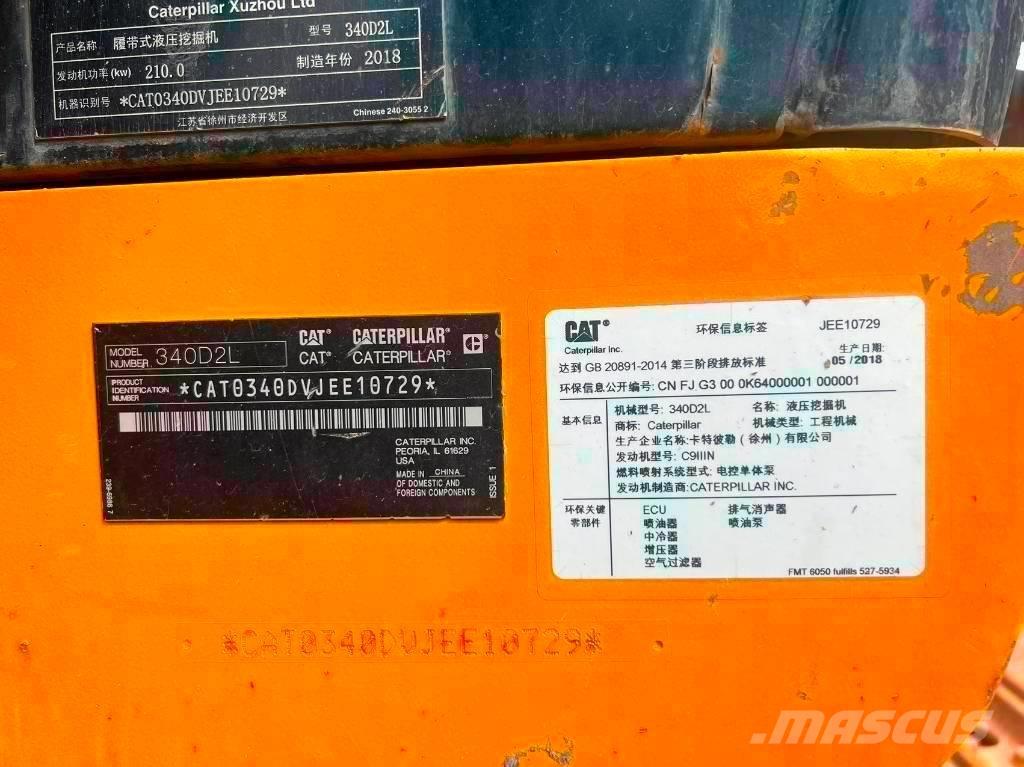 Carter 340D2L Escavatori cingolati