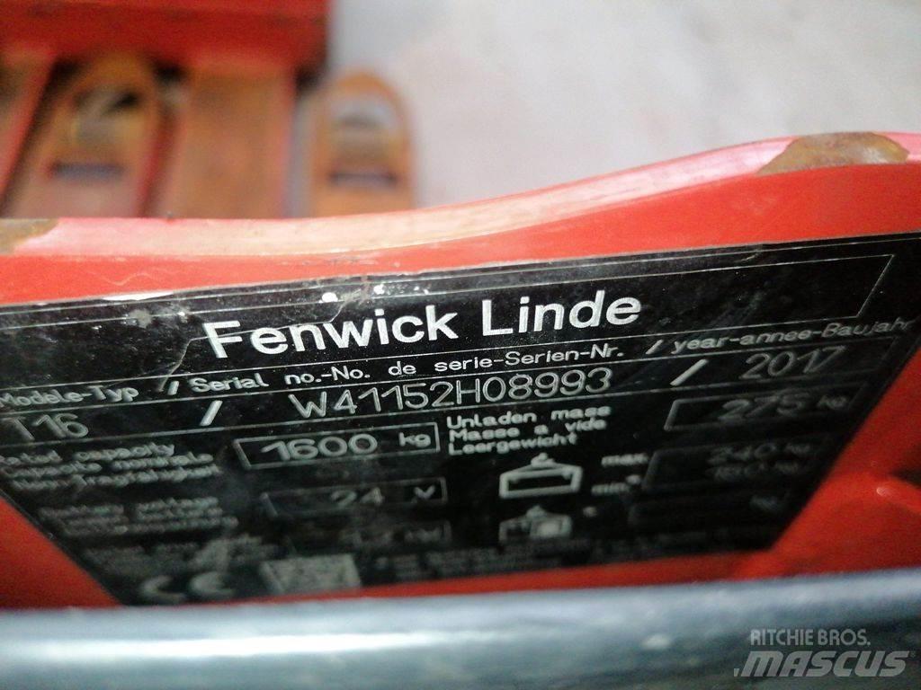Linde T16 Transpallet manuale