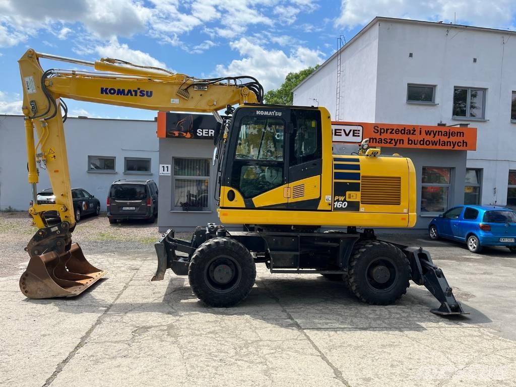 Komatsu PW 160-11 Escavatori gommati