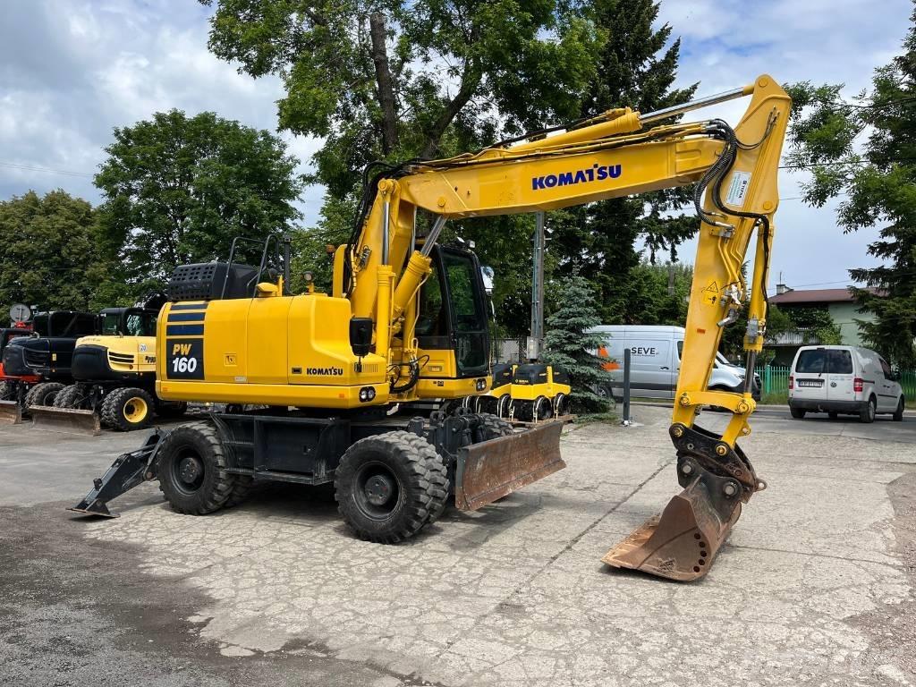 Komatsu PW 160-11 Escavatori gommati