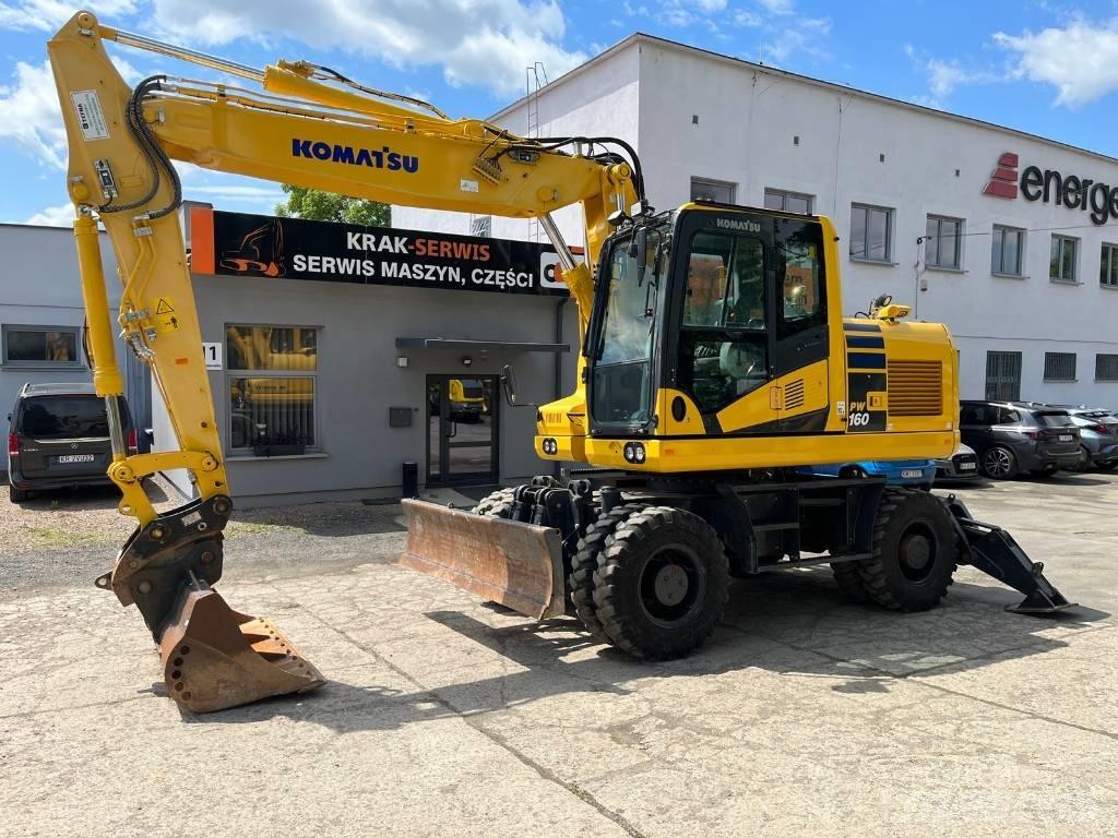 Komatsu PW 160-11 Escavatori gommati