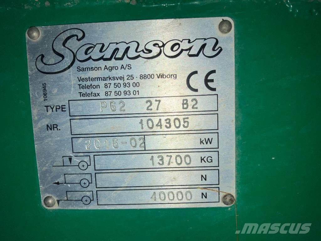 Samson PG2 27 Spandiliquami