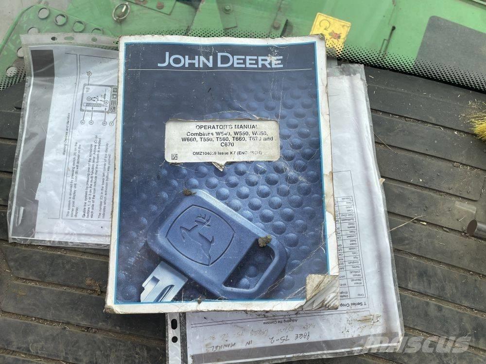 John Deere T 550 Mietitrebbiatrici