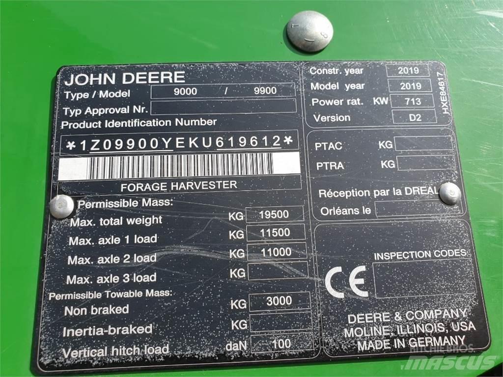 John Deere 9900 Falciatrinciatrici