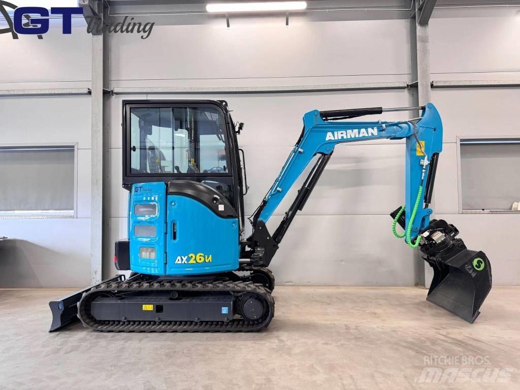 Airman AX 26 U-7 Miniescavatori